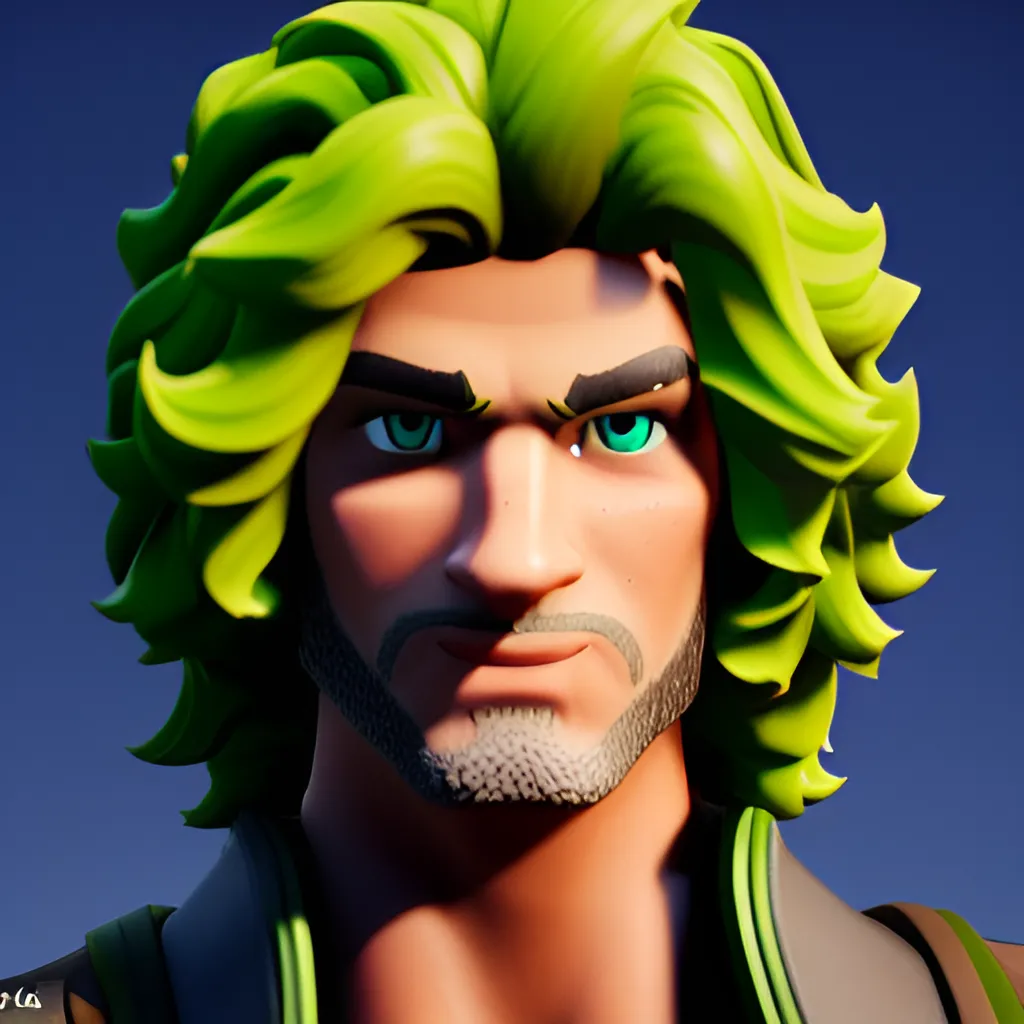 man with blonde with green eyes with curly hair